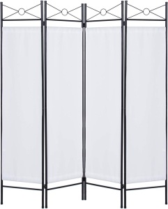 6ft 4-Panel Folding Privacy Screen 