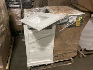 Pallet of Uninspected Bathroom Vanities