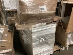 Pallet of Uninspected Bathroom Vanities