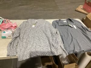 Lot of Mixed Apparel and Accessories - Various Sizes