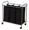 Household Essentials 3 Removable Bags Laundry Sorter with Wheels