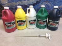 Lot of (5) Sargent Art Acrylic Paint Jugs, 64 oz - New
