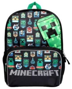 Lot of (2) Minecraft Kids' 16" Backpack