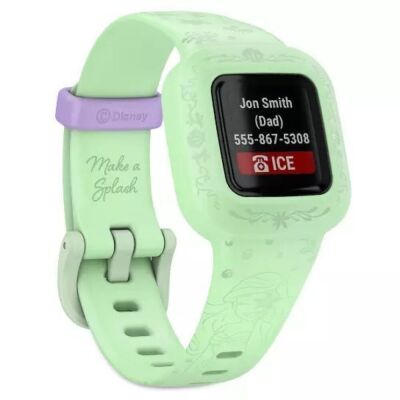 The Little Mermaid vivofit jr. 3 Fitness Tracker for Kids by Garmin