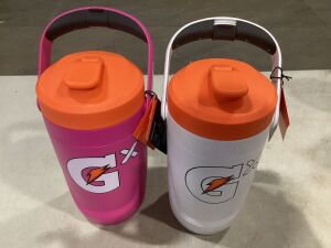 Lot of (2) 64oz Gatorade Performance Jug