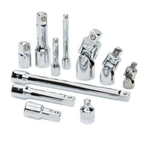 Husky&nbsp;1/4in., 3/8in., and 1/2 in. Drive Accessory Set (11-Piece)