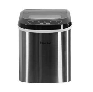 Magic Chef 27 lbs. Portable Countertop Ice Maker in Stainless Steel