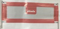 150cm Safety Bed Guardrail - Pink