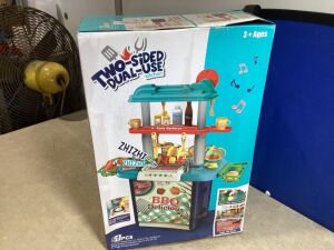 Two-Sided Dual-Use Kitchen Play Set 