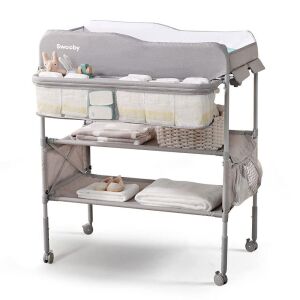 Sweeby Portable Baby Changing Table - Gray