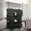 4-Panel Folding Freestanding Room Divider w/ Partition - Appears New&nbsp;&nbsp;