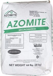 Azomite Raw Supply Organic Trace Mineral Powder 44LB Micronized, White