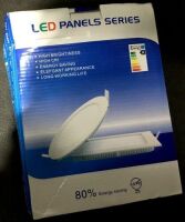 Lot of (10) 12W Square LED Panels