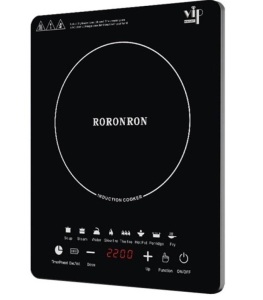 110V 1000W Electric Portable Induction Cooktop w/ 8 Preset Buttons