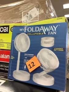 My Fold Away Collapsible Fan