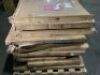 Lot of (16) Fireplace Screens - Various Sizes/Finishes