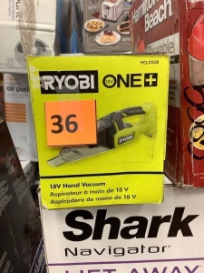 Ryobi One+ 18v Hand Vacuum