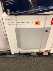 RCA 1.1 cu. Ft. Upright Freezer in White