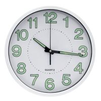 12" Glow-in-the-Dark Wall Clock