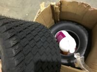 Lot of Tires and Hydroponics Chemicals