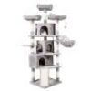 73." Cat Tree - Light Gray
