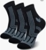 Men & Women Quarter Athletic Running Socks, XL