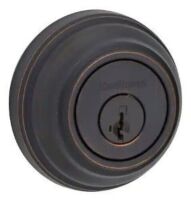 Venetian Bronze Single Cylinder Deadbolt