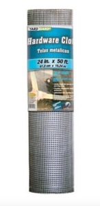 TOOCA 1/4in Chicken Wire Mesh, 24in x 50ft