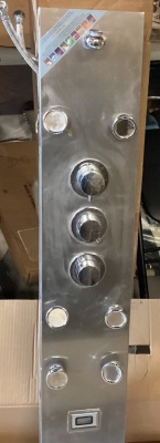 Shower Panel Tower, May Be Missing Hardware