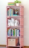 4 Tiers Bookshelf, Pink Cherry