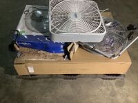 Lot of (6) Box and Tower Fans&nbsp;- Various Models, Unknown Condition