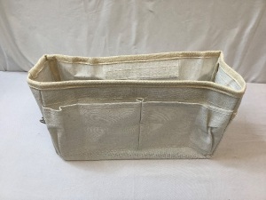 Small Storage Tote w/ Hooks