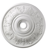 Elk Laureldale 30-Inch Decorative White Ceiling Medallion - Appears New&nbsp;