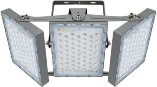 LED Flood Light, STASUN 300W 27000lm LED Outdoor Security Lights with Wide Lighting Area, 6000K Daylight, Built with Cree LED Chips, Waterproof. -&nbsp; Brackets are Bent (See Pictures), Untested