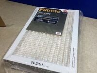 Lot of (6) Filtrete Basic Dust Clean Living Air Filters, 14 x 20 x 1&nbsp;