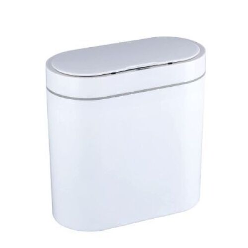 ELPHECO 2.5 Gallon Waterproof Motion Sensor Small Bathroom Trash Can with Lid