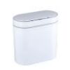 ELPHECO 2.5 Gallon Waterproof Motion Sensor Small Bathroom Trash Can with Lid