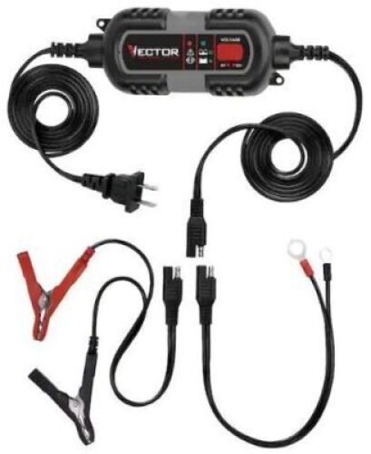 1.5 Amp Battery Charger, Battery Maintainer, Trickle Charger, 6V and 12V