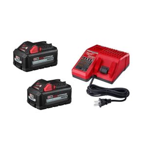 Milwaukee REDLITHIUM High Output XC6.0 Starter Kit, Fits M18 Tools 