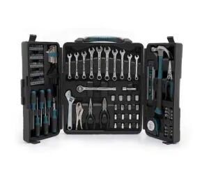 Anvil 3/8 in. Drive SAE and Metric Home Tool Kit Set (137-Piece)