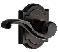 Baldwin Prestige Madrina & Spyglass Venetian Bronze Universal Hall/Closet Door Handles