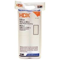 2-Pack 10'x25'&nbsp;Clear 3.5 Mil Plastic Sheeting