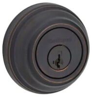 Venetian Bronze Single Cylinder Deadbolt