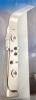 Brushed Nickel Multi-Function Shower Panel Tower with Rainfall