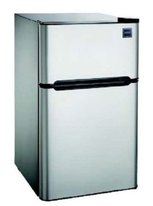 RCA 4.5 cu. ft. Mini Fridge, Stainless Steel