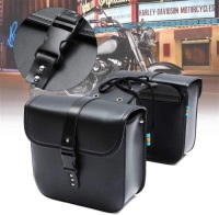Universal Motorcycle Saddle Bags. NEW