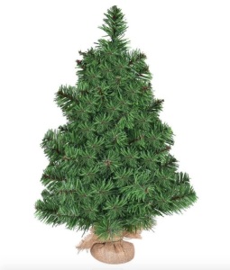 Artificial PVC Christmas Tree, 3ft