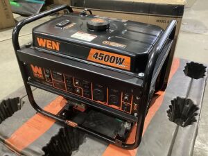 WEN GN4500 4500W Portable Generator - Used/Untested