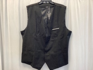 Coofandy Men's Slim Fit Suit Vest, XXL