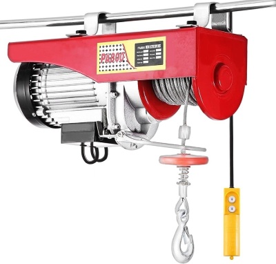VEVOR 1500Lbs Electric Hoist Winch Lifting Engine Crane High Carbon Cable Steel - Appears New  